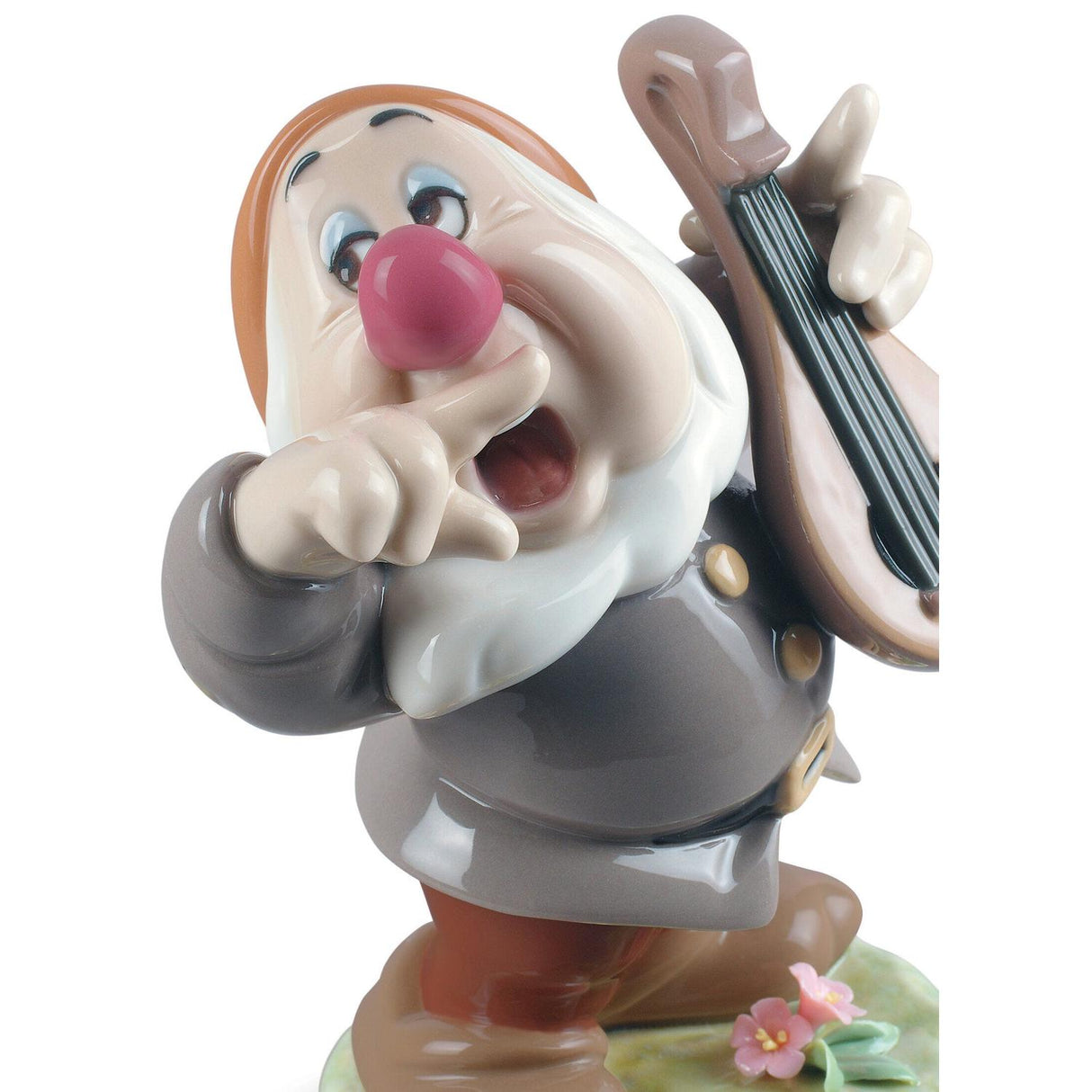 LLADRO' Figurina Nanetto Biancaneve Eolo 12x10cm Porcellana