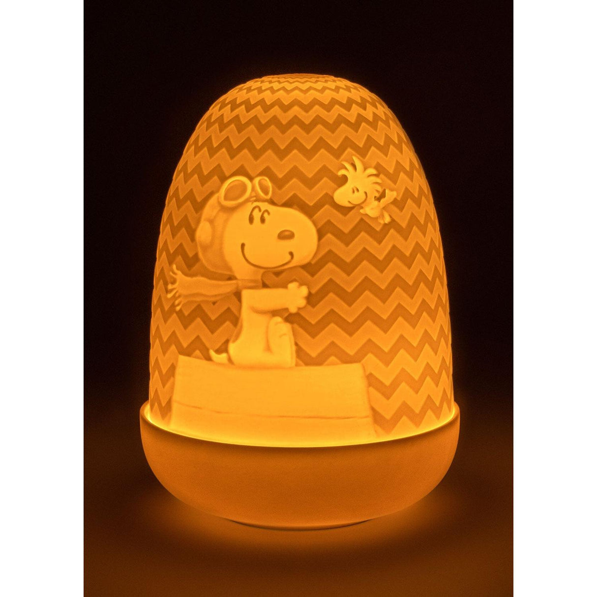 LLADRO' Lampada da Tavolo Snoopy™ Dome 15x11cm Porcellana