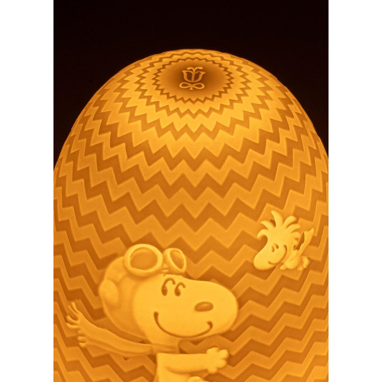 LLADRO' Lampada da Tavolo Snoopy™ Dome 15x11cm Porcellana