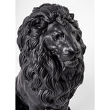 LLADRO' Scultura Leone Maestoso 43x25cm Porcellana