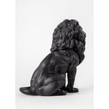 LLADRO' Scultura Leone Maestoso 43x25cm Porcellana