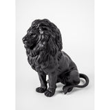 LLADRO' Scultura Leone Maestoso 43x25cm Porcellana