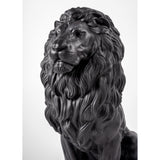 LLADRO' Scultura Leone Maestoso 43x25cm Porcellana