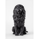 LLADRO' Scultura Leone Maestoso 43x25cm Porcellana