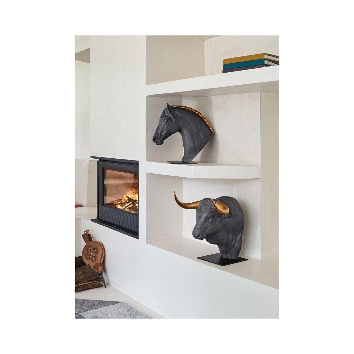 LLADRO' Scultura Taurus 42x35cm Porcellana