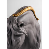 LLADRO' Scultura Equinus 38x21cm Porcellana