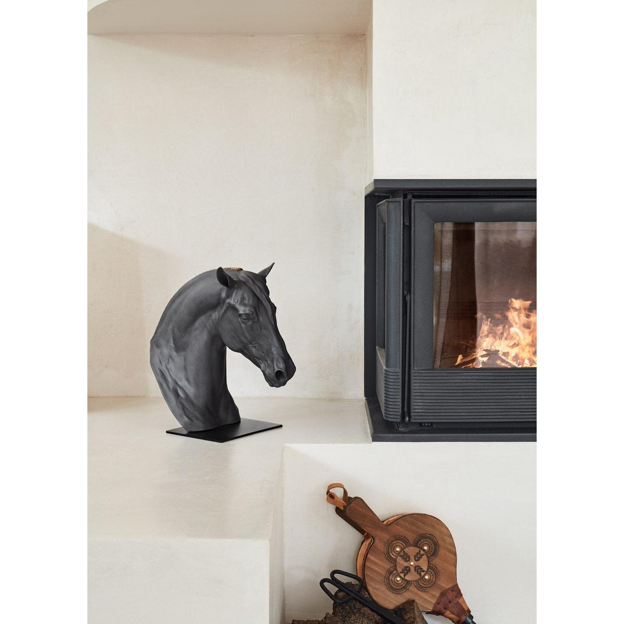 LLADRO' Scultura Equinus 38x21cm Porcellana
