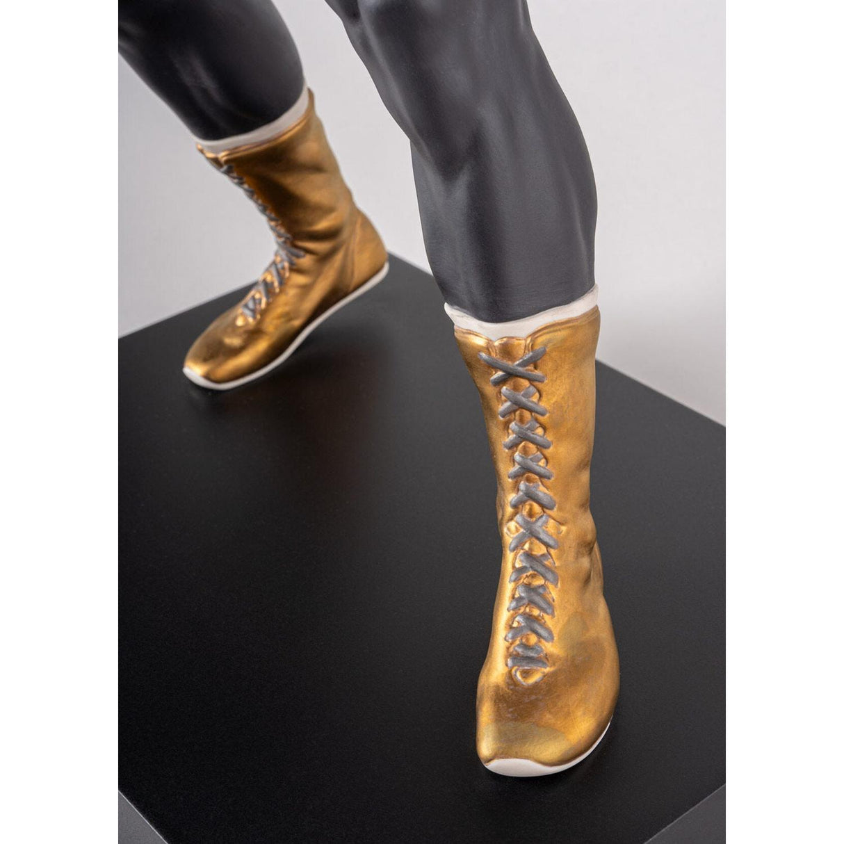 LLADRO' Scultura Boxer 61x35cm Porcellana