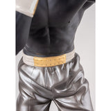 LLADRO' Scultura Boxer 61x35cm Porcellana