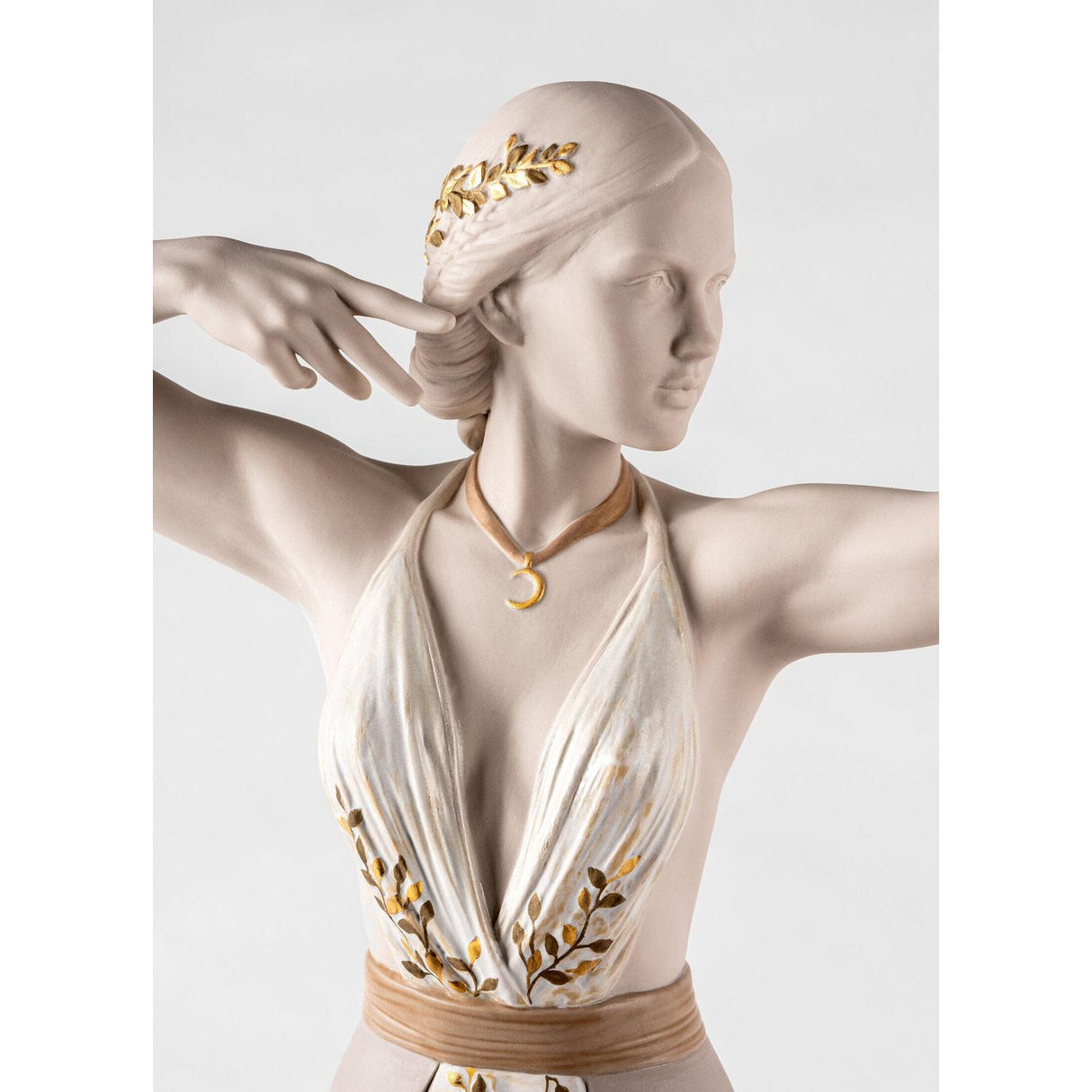 LLADRO' Scultura Diana 87x47cm Porcellana