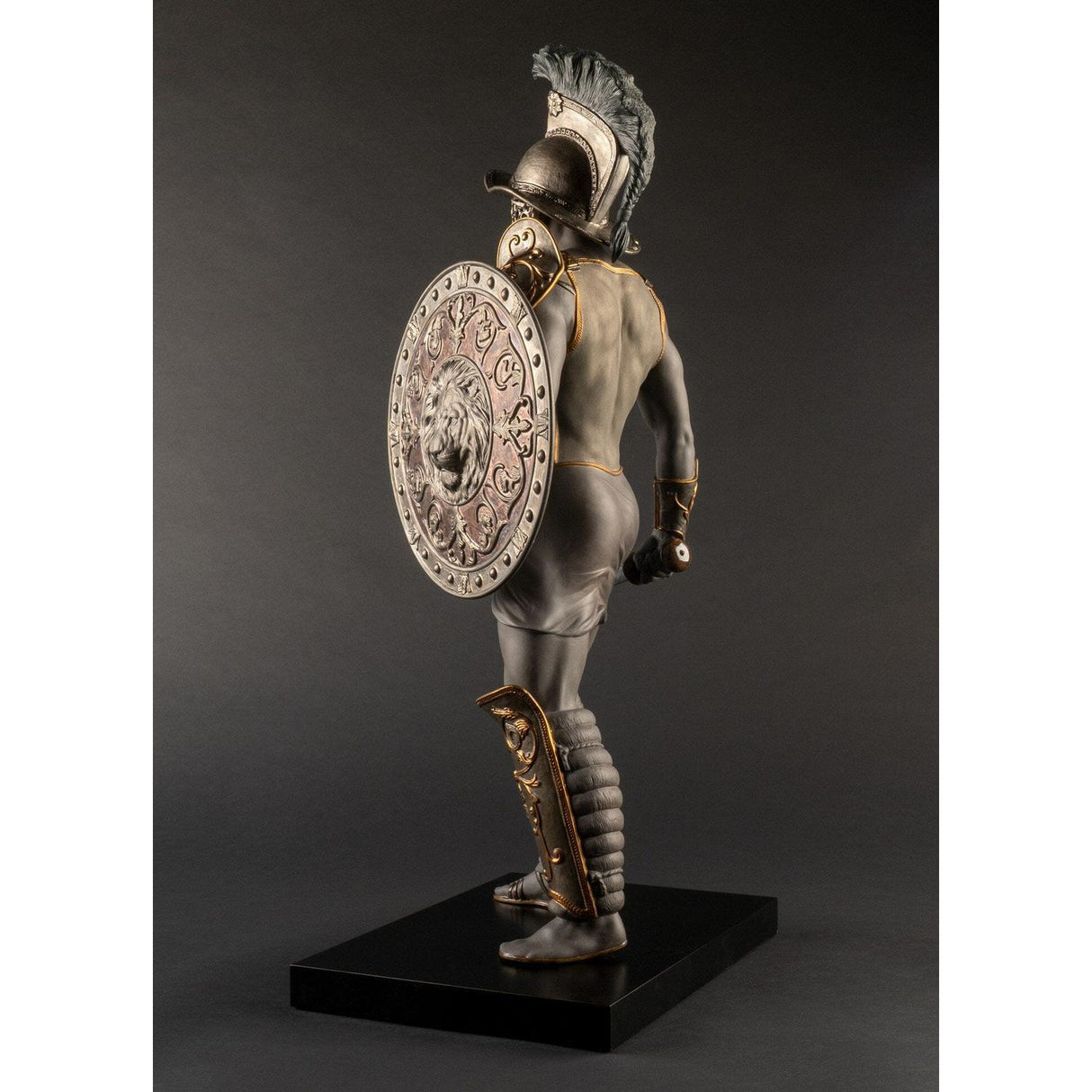 LLADRO' Scultura Gladiatore 73x34cm Porcellana
