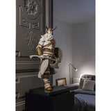 LLADRO' Scultura Odin 70x34cm Porcellana
