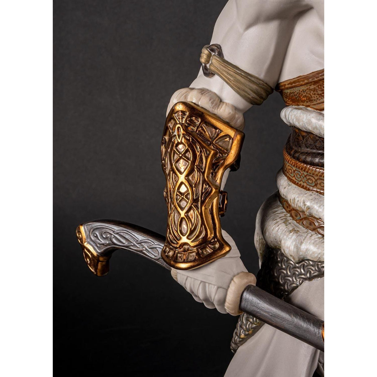 LLADRO' Scultura Odin 70x34cm Porcellana