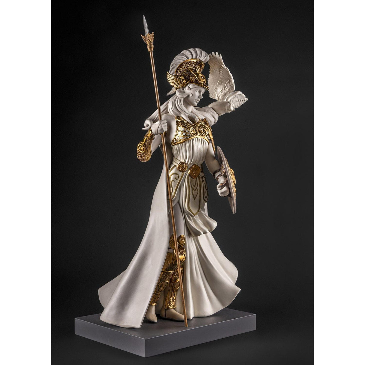 LLADRO' Scultura Atena 72x44cm Porcellana