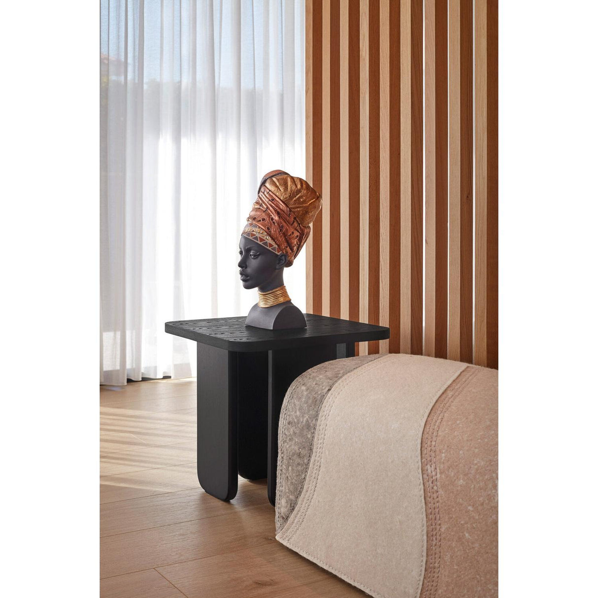 LLADRO' Anima Africana 45x19cm Porcellana