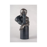 LLADRO' Scultura Riflessi Della Natura Lui 51x29cm Porcellana