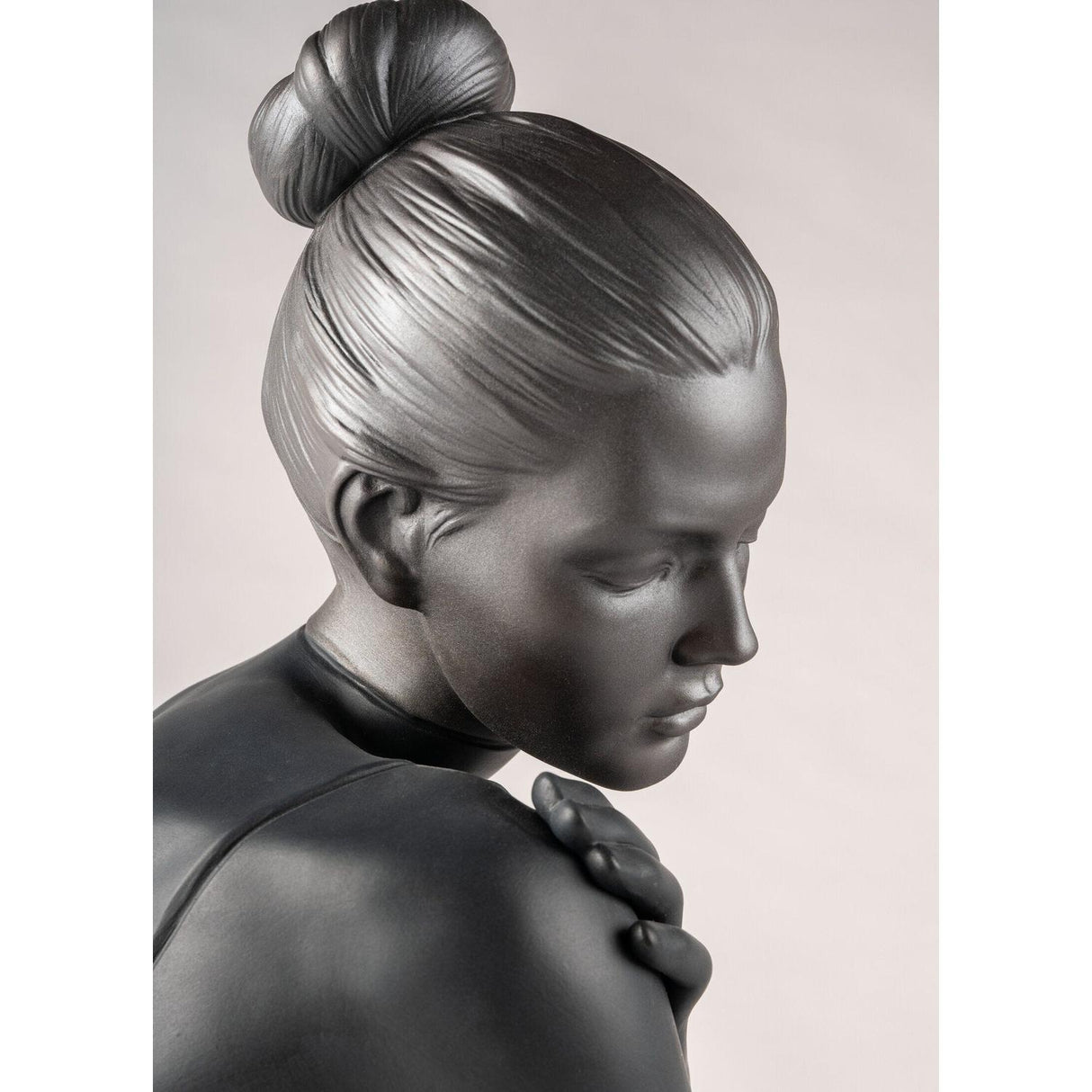 LLADRO' Scultura Riflessi Della Natura Lei 55x23cm Porcellana