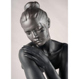 LLADRO' Scultura Riflessi Della Natura Lei 55x23cm Porcellana