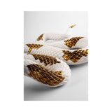 LLADRO' Scultura Serpente Bianco Rame 9x62cm Porcellana
