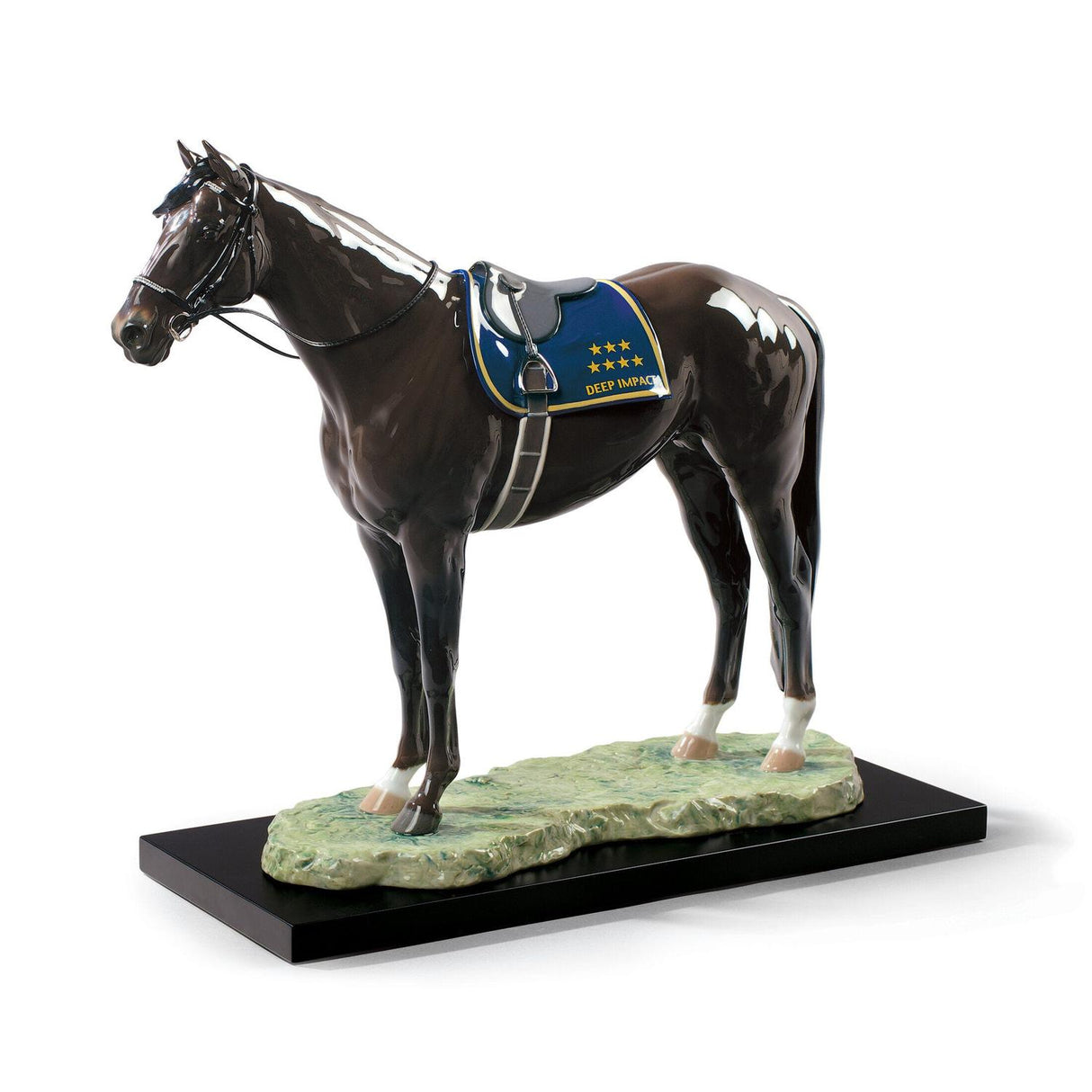 LLADRO' Scultura Cavallo Deep Impact Edizione Limitata 46x57cm Porcellana