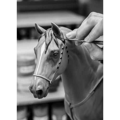 Lladró Scultura Cavallo Karabakh Serie Limitata 49x53cm Porcellana