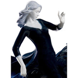 LLADRO' Scultura Arriva la Notte Serie Numerate 40x57cm Porcellana