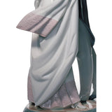 LLADRO' Figurina Coppia Ballo di Nozze 37x16cm Porcellana