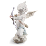 LLADRO' Figurina Diretto Al Cuore 26x24cm Porcellana