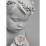LLADRO' Figurina Mio Amato Angelo 26x49cm Porcellana