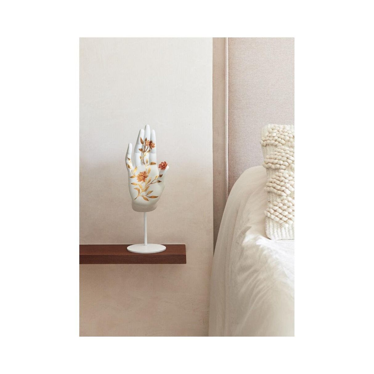 LLADRO' Scultura Protezione Mudra 42x14cm Porcellana
