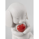 LLADRO' Figurina Buddy Cucciolo Affettuoso 13x8cm Porcellana