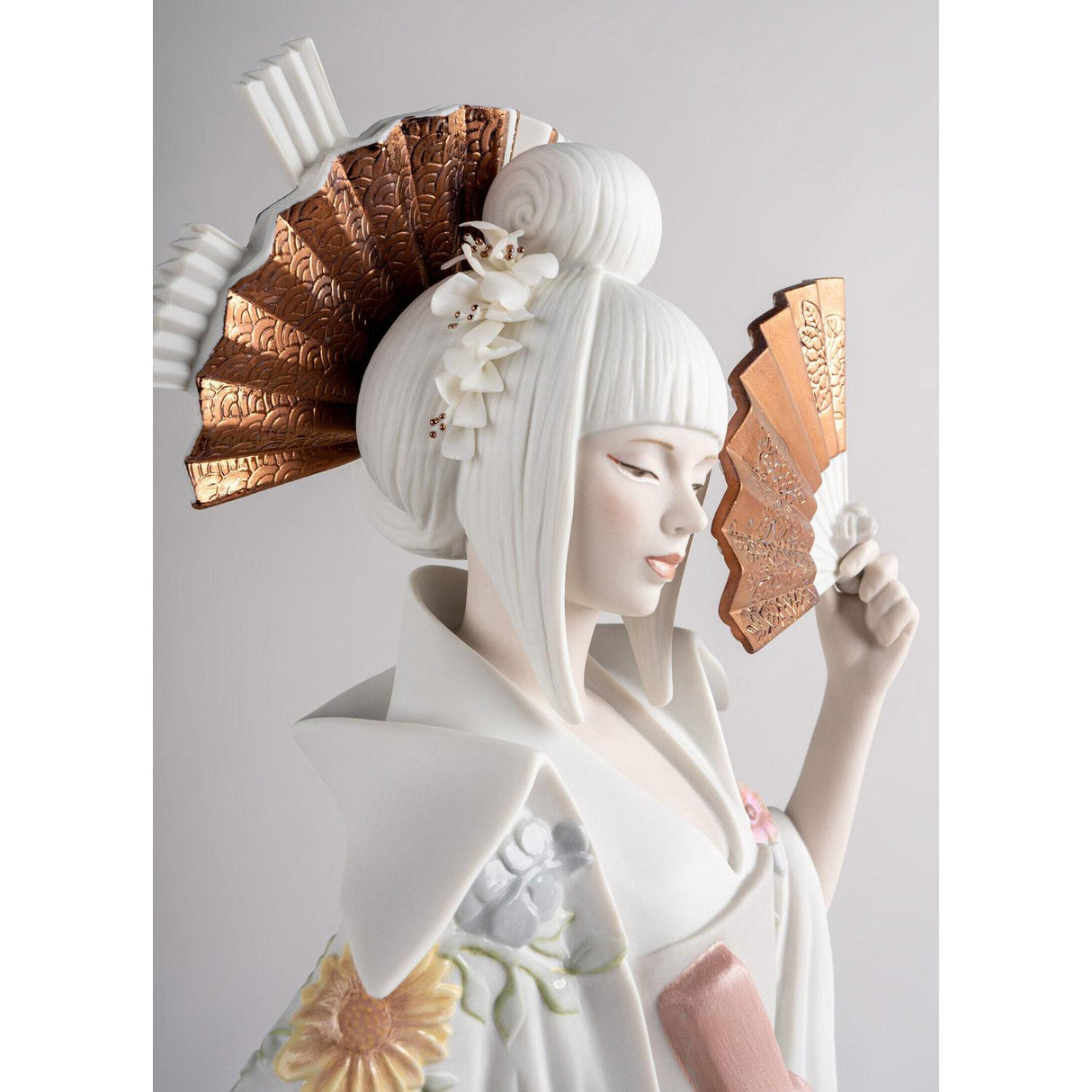 LLADRO' Ballerina Giapponese 57x23cm Porcellana