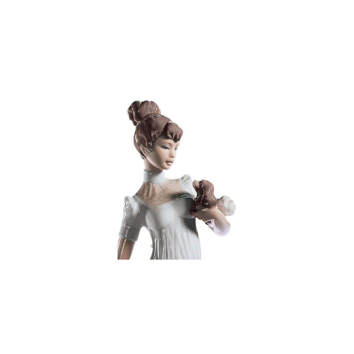 LLADRO' Figurina Alta Società 34x13cm Porcellana
