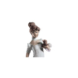 LLADRO' Figurina Alta Società 34x13cm Porcellana