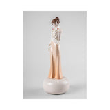LLADRO' Scultura Ricamo Raffinato Serie Limitata 38x14cm Porcellana