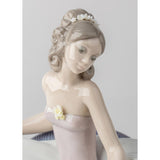 LLADRO' Figurina Dama 16x20cm Porcellana