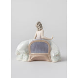 LLADRO' Figurina Dama 16x20cm Porcellana
