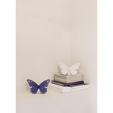 LLADRO' Figurina Farfalla Azzurro e Oro 9x14cm Porcellana
