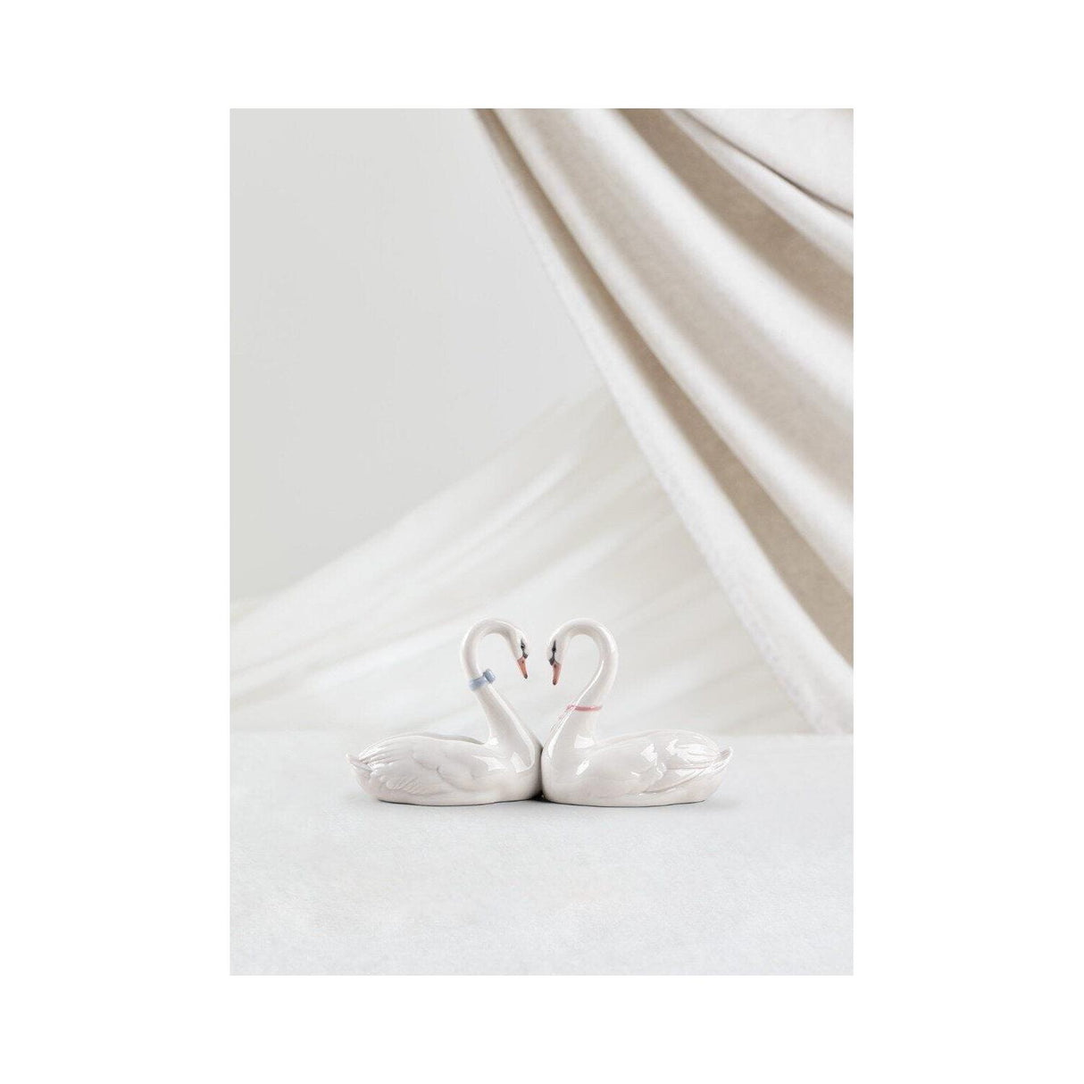 LLADRO' Amore Senza Fine Cake Topper 12x25cm Porcellana
