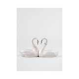 LLADRO' Amore Senza Fine Cake Topper 12x25cm Porcellana