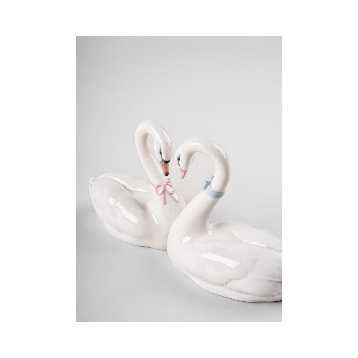 LLADRO' Amore Senza Fine Cake Topper 12x25cm Porcellana