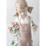 LLADRO' Figurina Primavera 19x8cm Porcellana