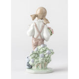 LLADRO' Figurina Primavera 19x8cm Porcellana
