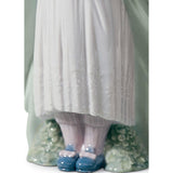 LLADRO' Figurina la Bimba Del Prato 24x13cm Porcellana