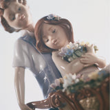 LLADRO' Figurina Coppia Tu Sei la Più Carina 24x21cm Porcellana