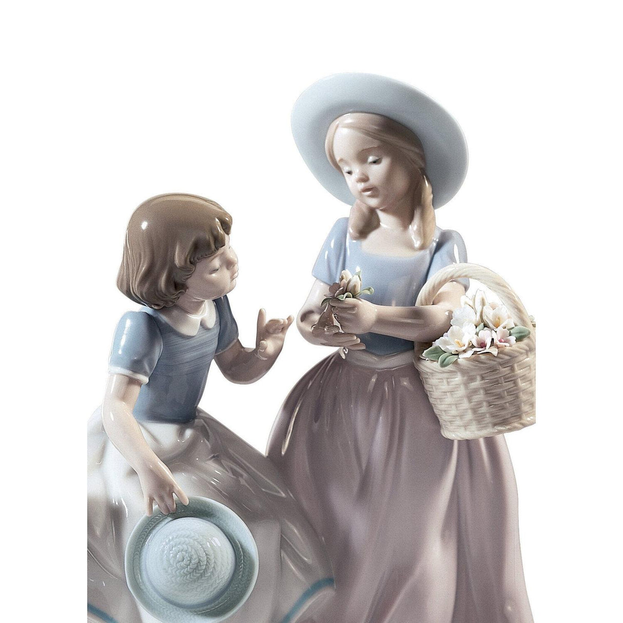 LLADRO' Figurina la Mia Migliore Amica 25x20cm Porcellana