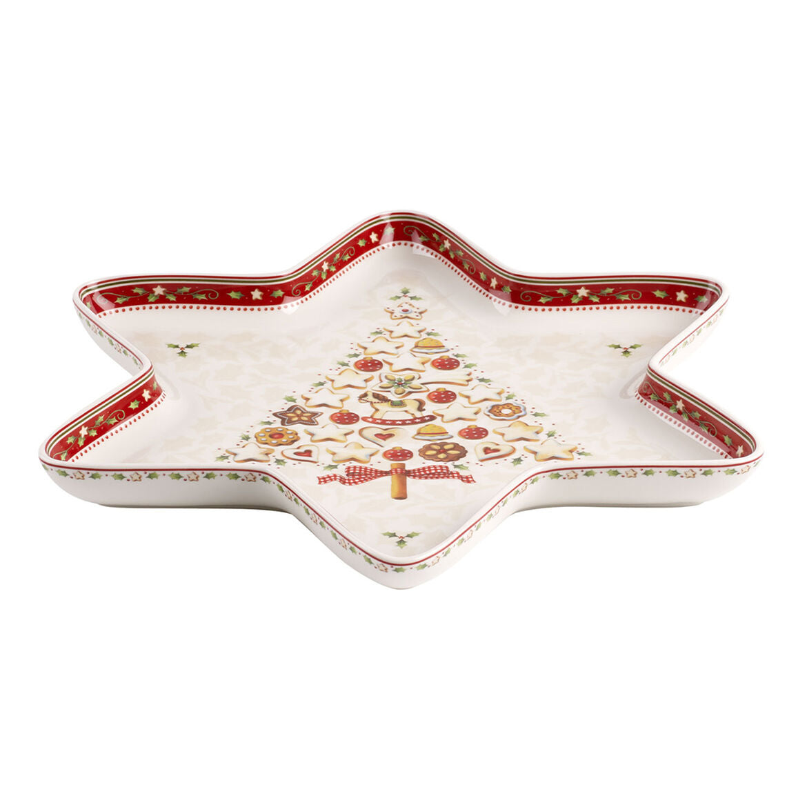 VILLEROY &amp; BOCH Winter Bakery Delight Large Star Cup 37.5x33cm