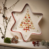VILLEROY &amp; BOCH Winter Bakery Delight Large Star Cup 37.5x33cm