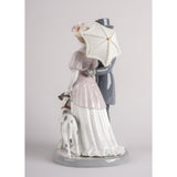 LLADRO' Passeggiata Romantica 33x22cm Porcellana