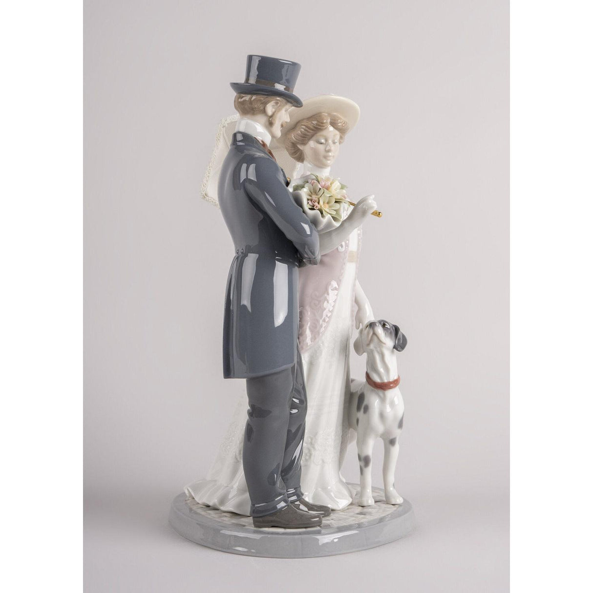 LLADRO' Passeggiata Romantica 33x22cm Porcellana